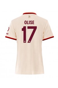 Bayern Munich Michael Olise #17 Voetbaltruitje 3e tenue Dames 2024-25 Korte Mouw